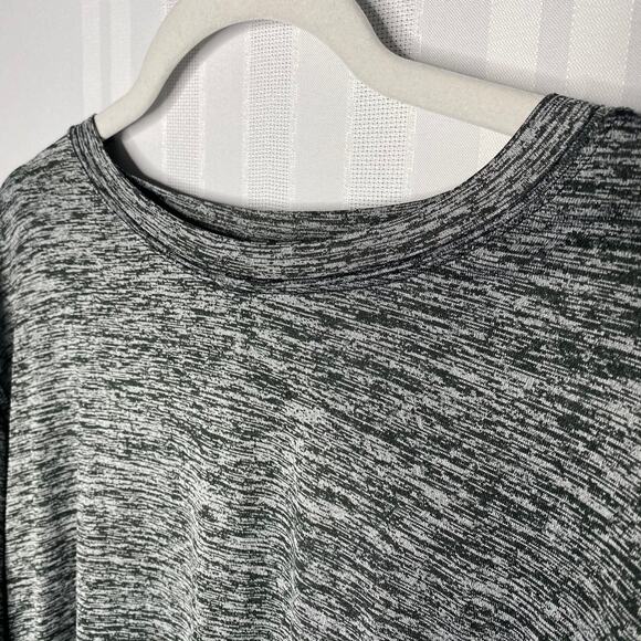 RBX Performance Short Sleeve Heathered Gray Workout T-Shirt 2X Men's Athletic - Picture 2 of 7